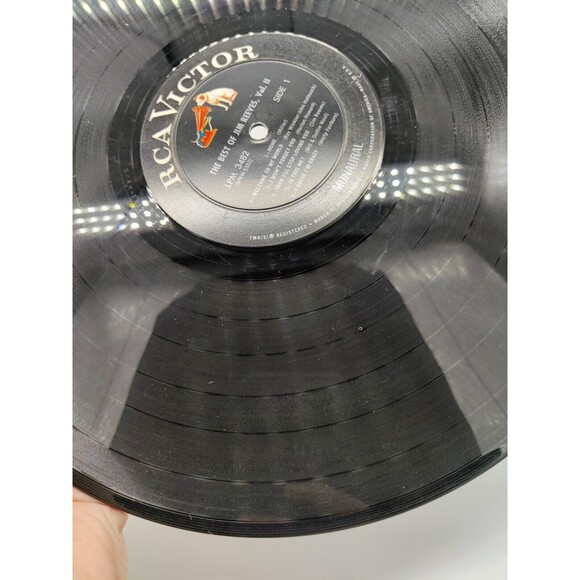 Vintage 1966 Jim Reeves Distant Drums Record Vinyl RCA-Victor LP 1960s Music '66 - Picture 10 of 11